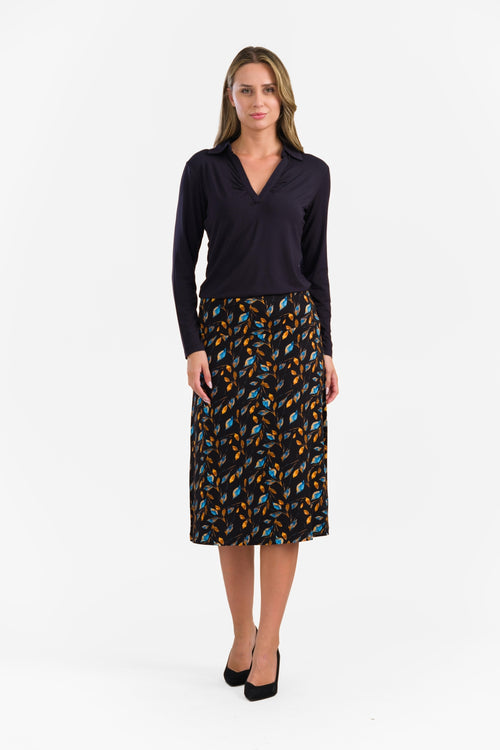 Claudia Skirt | Autumn Leaves