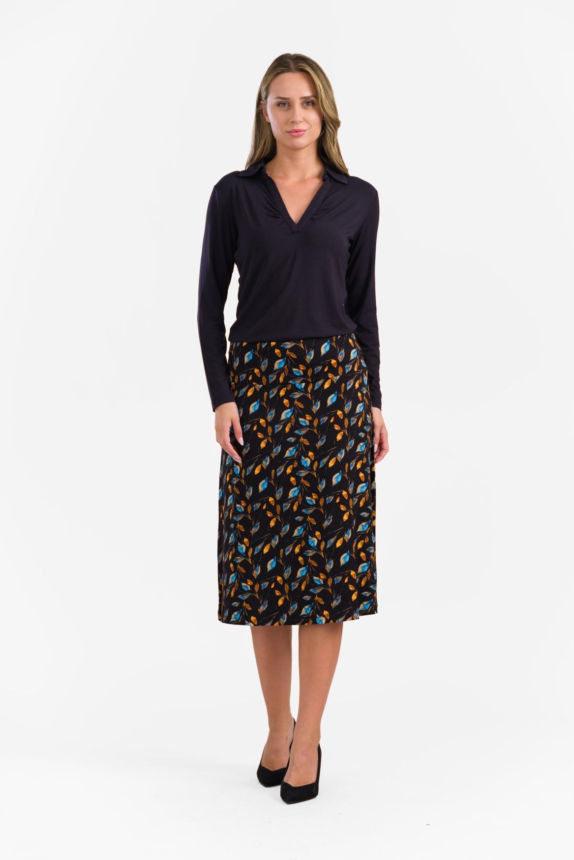 Claudia Skirt | Autumn Leaves