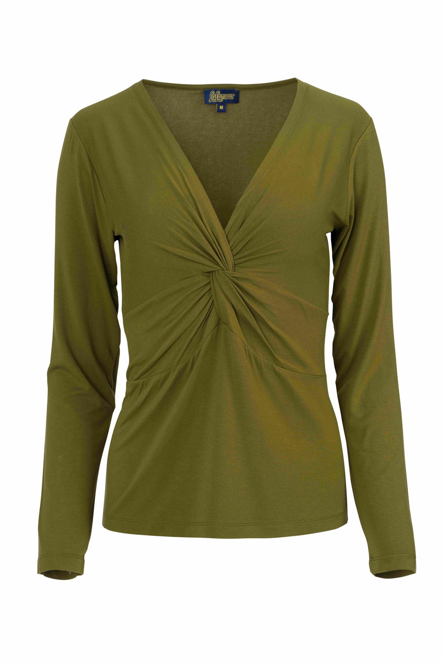 Angela Top | Ecovero Plain Olive