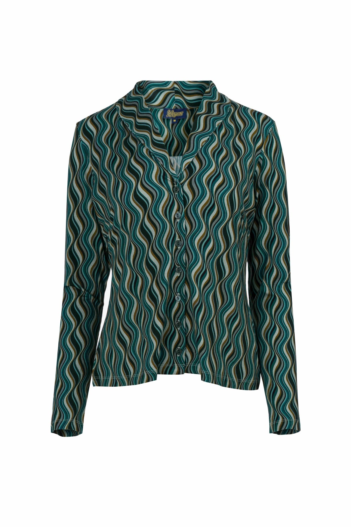 Iris Blouse Long Sleeve | Glaze Green