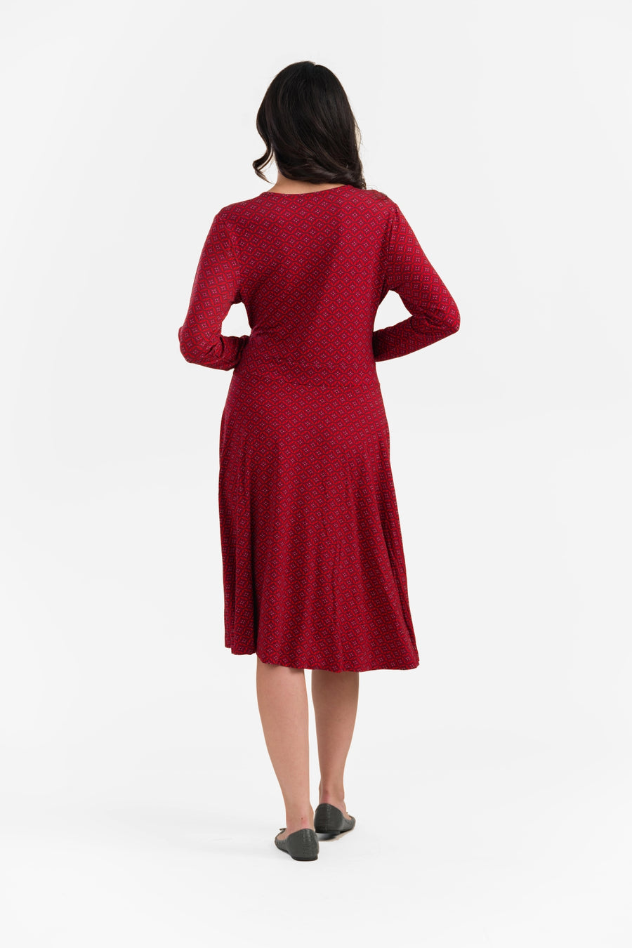 Daisy Dress | Lisbon Red