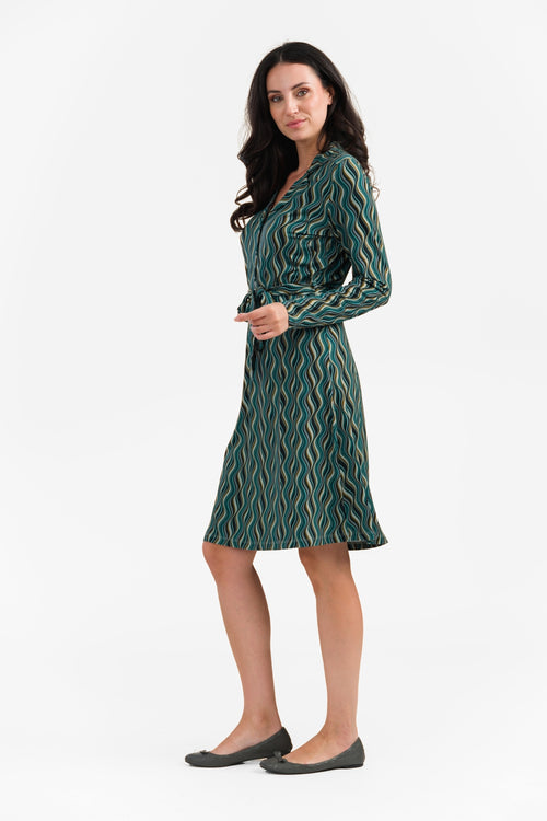 Monique Dress | Glaze Green