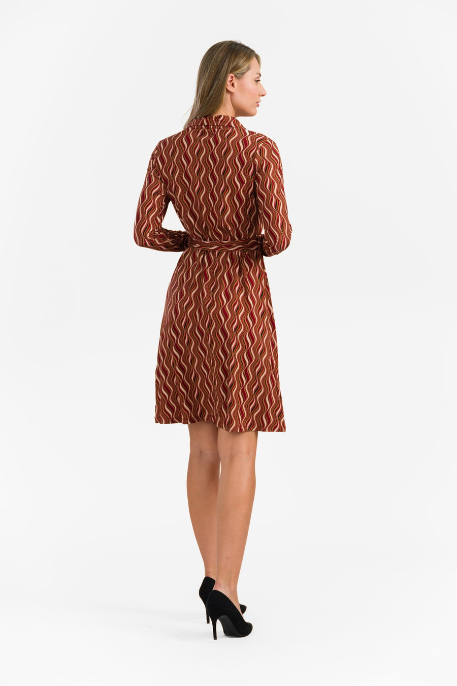 Monique Dress | Glaze Red