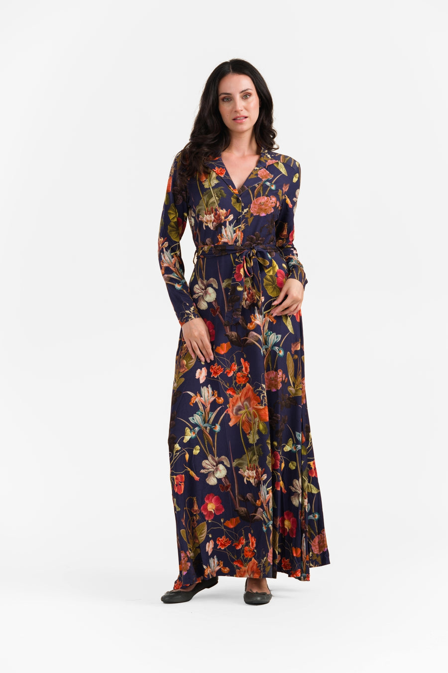 Helena Dress | Autumn Garden Night