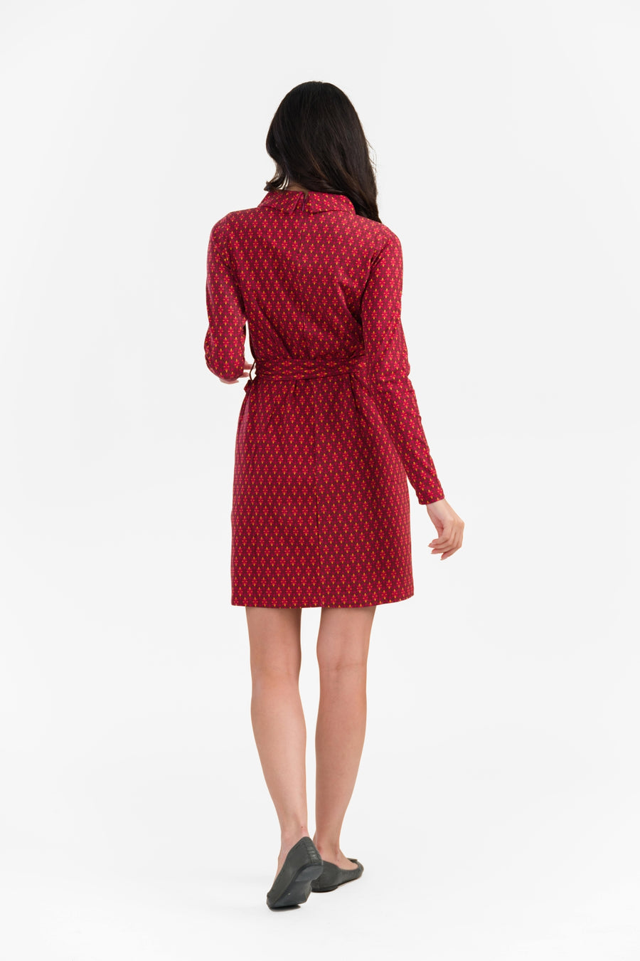 Tess Dress | Porto Red
