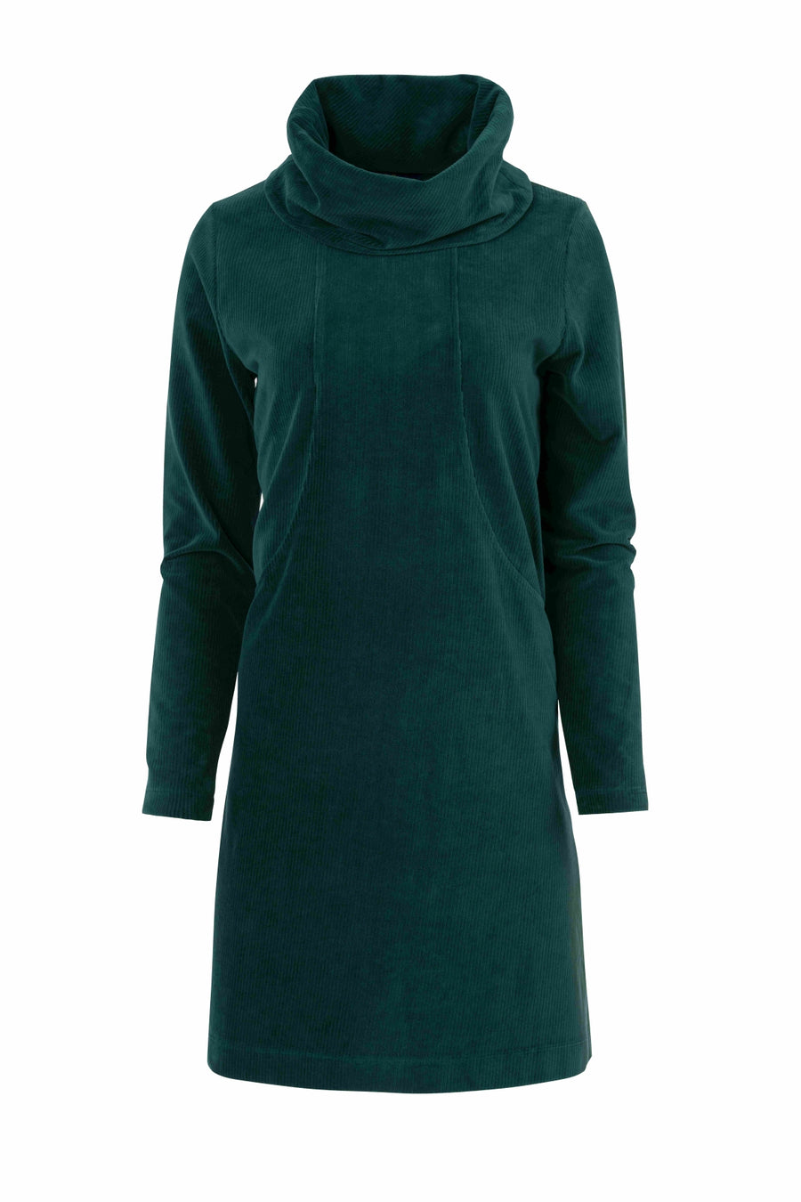 Pleun Tunique | Rib Velour Plain Rain Forest