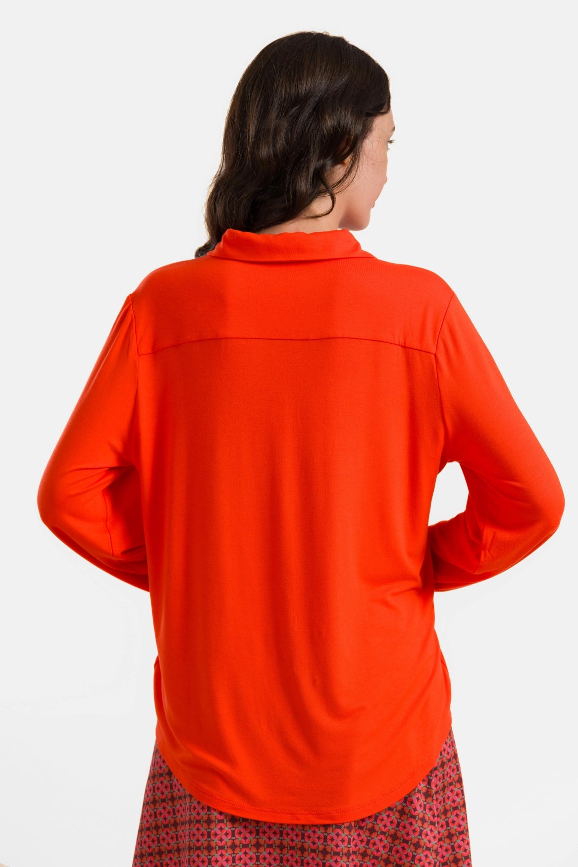 Amy Blouse | Ecovero Plain Red