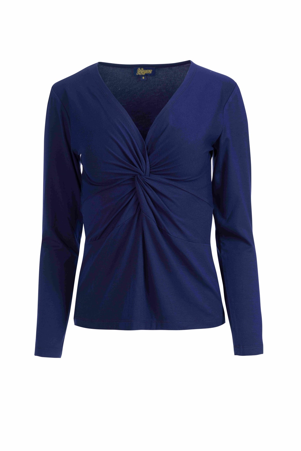 Angela Top | Ecovero Plain Blue