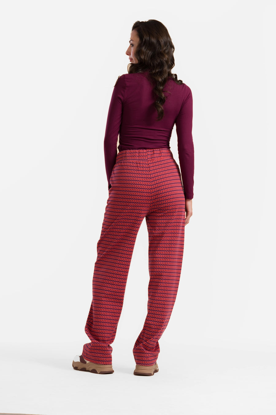 Hailey Trousers | Jacquard
