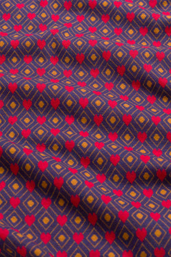 Hailey Trousers | Jacquard Hearts