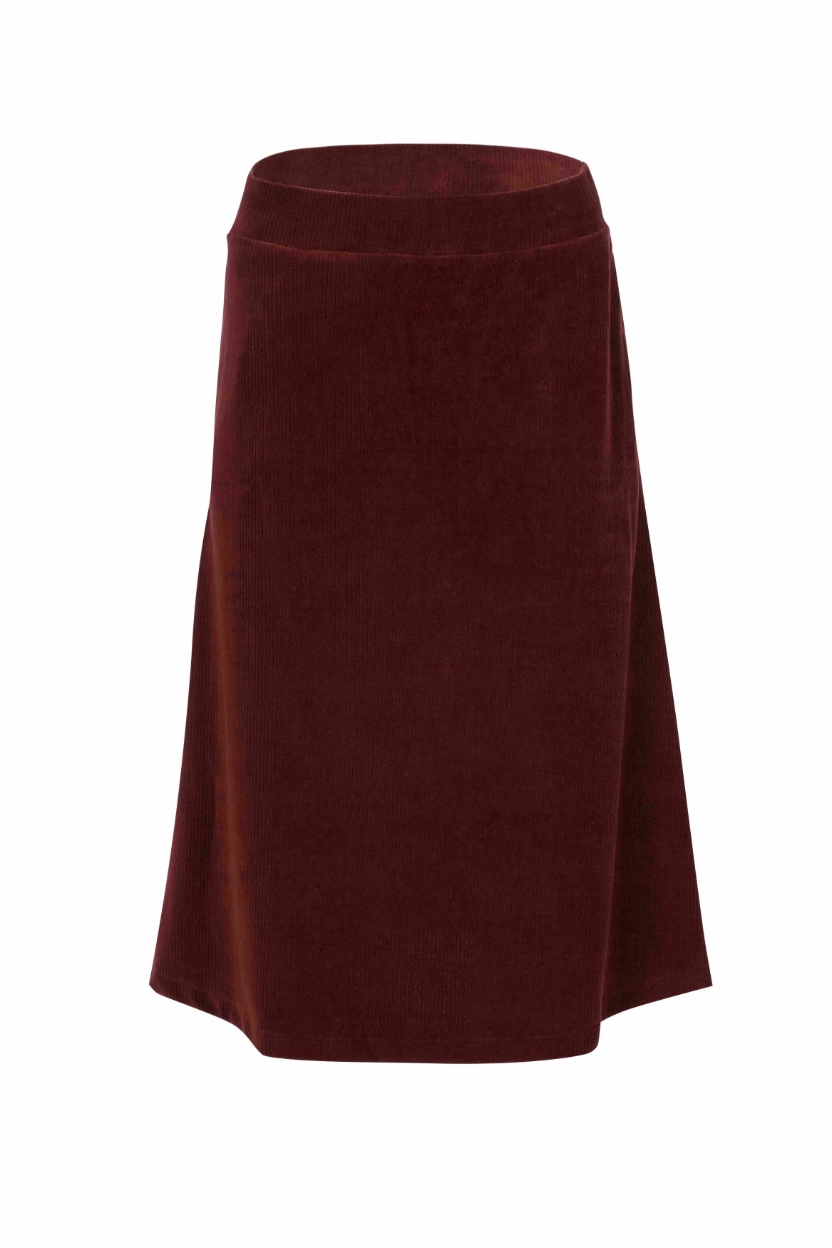 Holly Skirt | Rib Velour Chocolate
