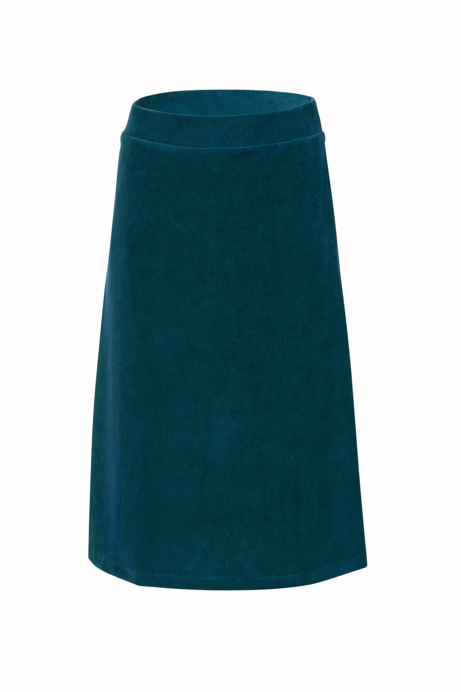 Holly Skirt | Rib Velour Petrol