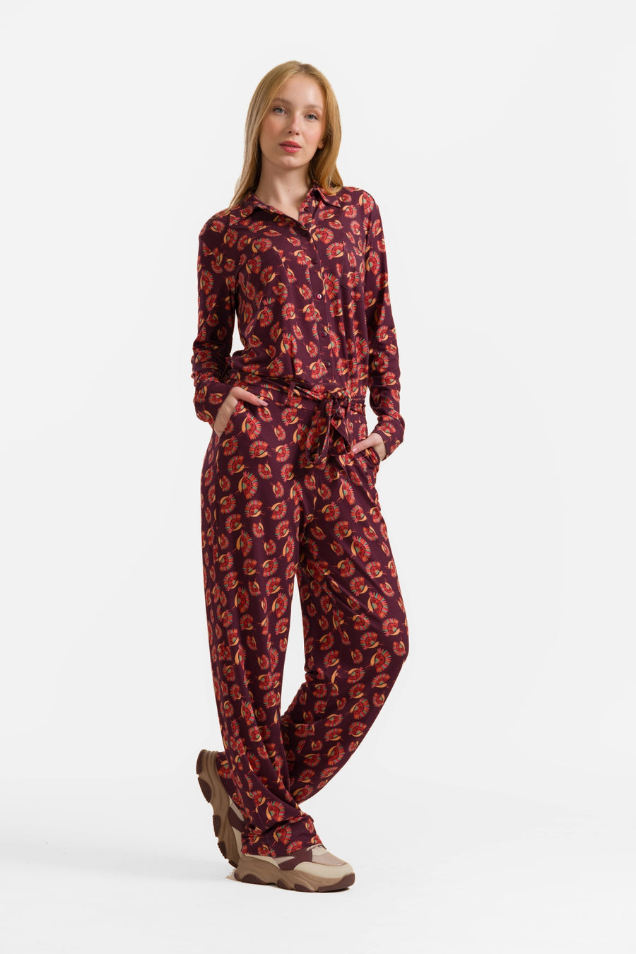 Jip Jumpsuit Ls | Bird Of Paradise