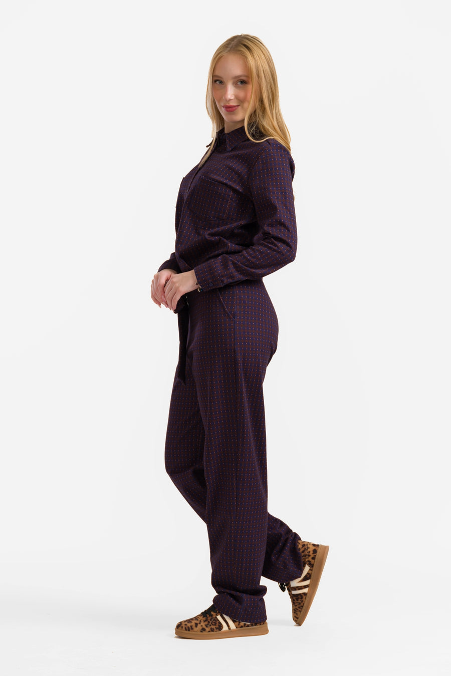 Jip Jumpsuit Ls | Chocolate Square