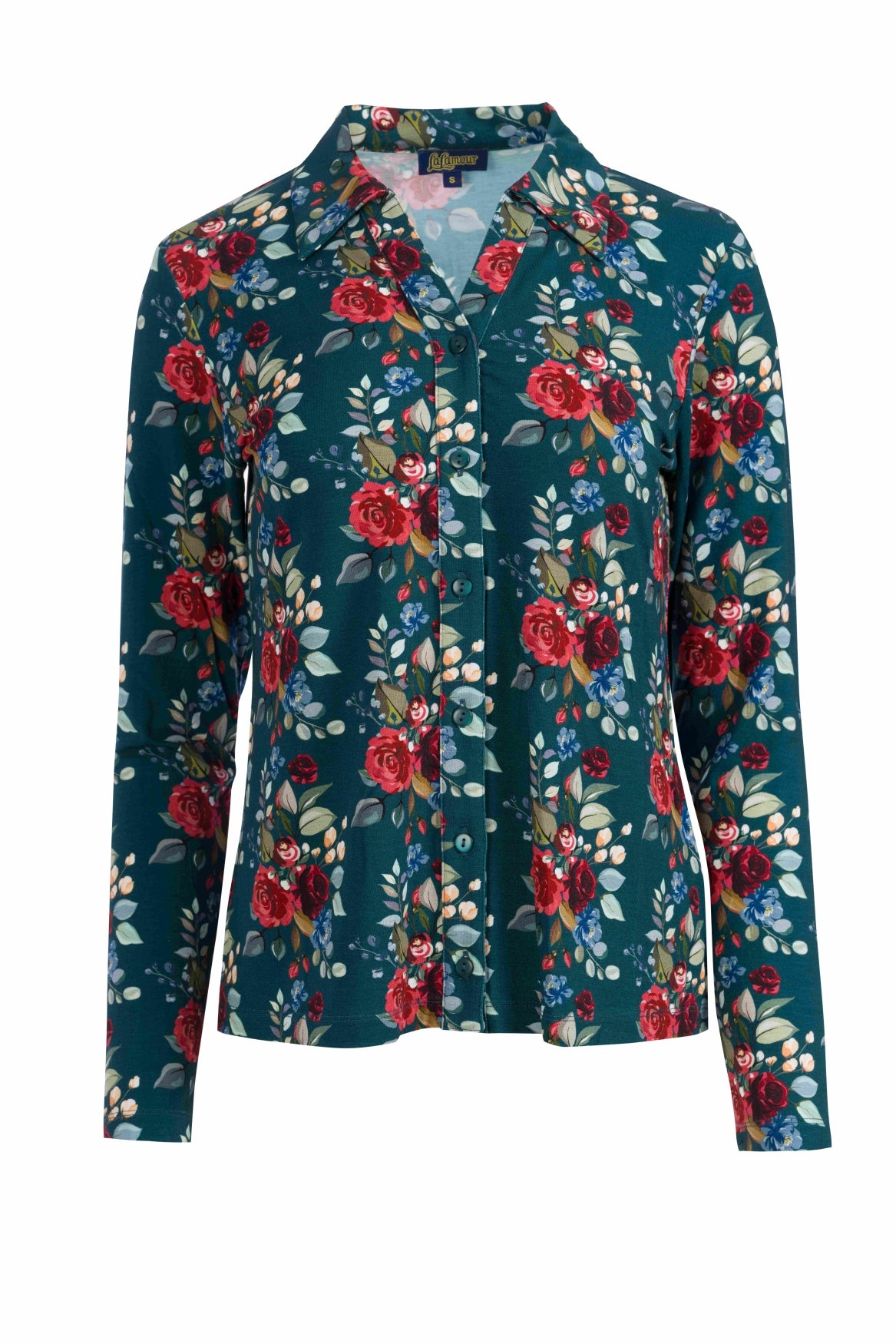 Anna Blouse Long Sleeve | Autumn Bouquet