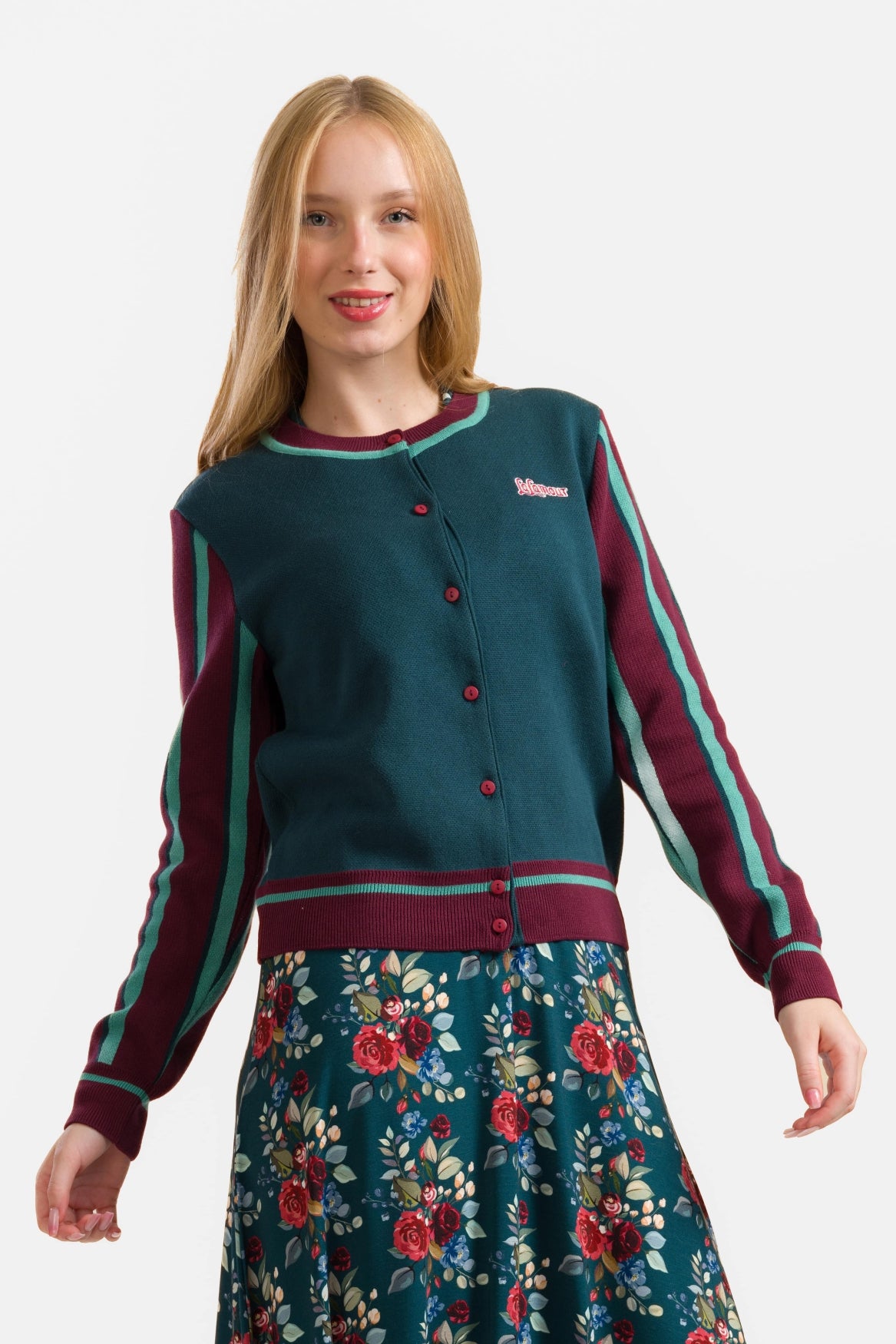 Knitwear Cardigan | Autumn Bouquet