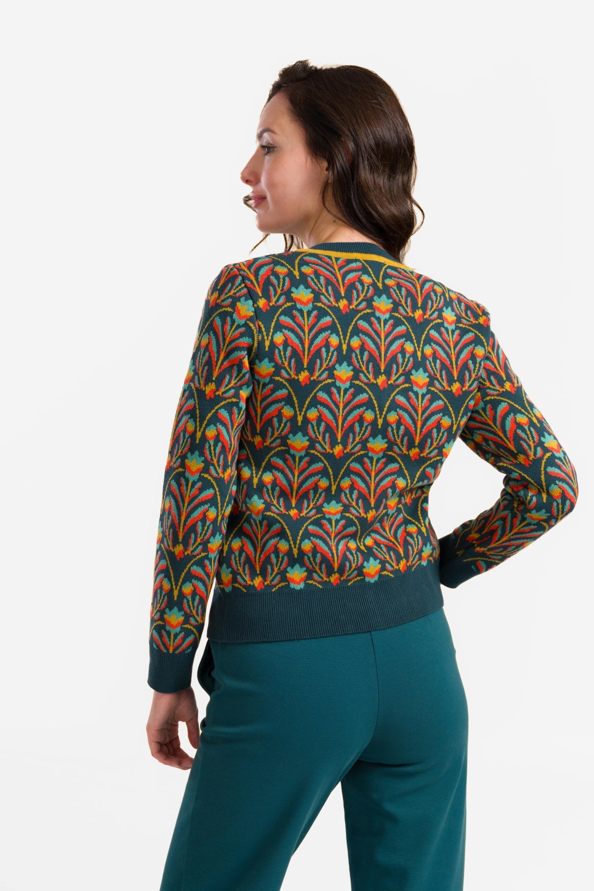 Knitwear Cardigan | Barock Flower