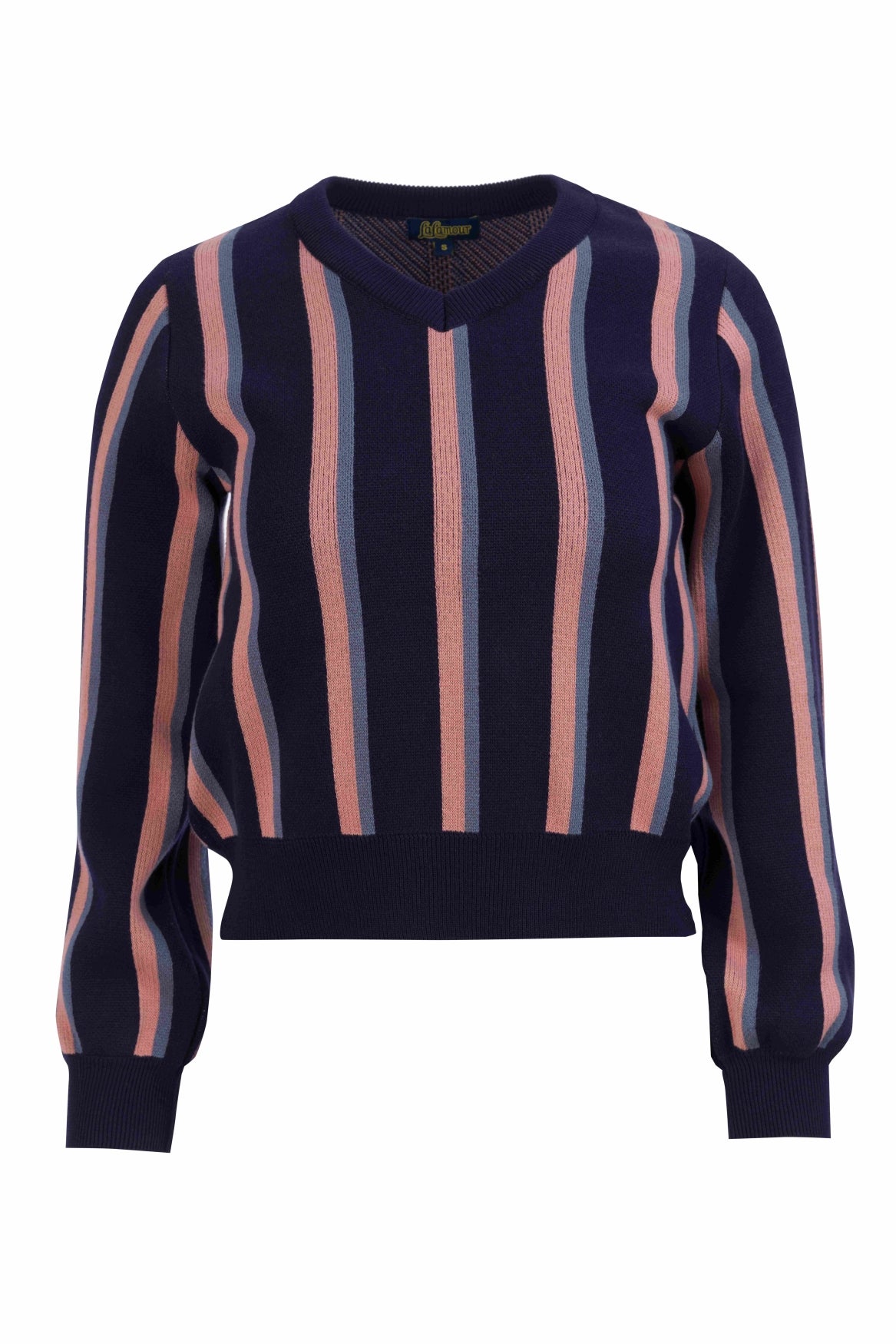 Knitwear Sweater | Blue Stripes