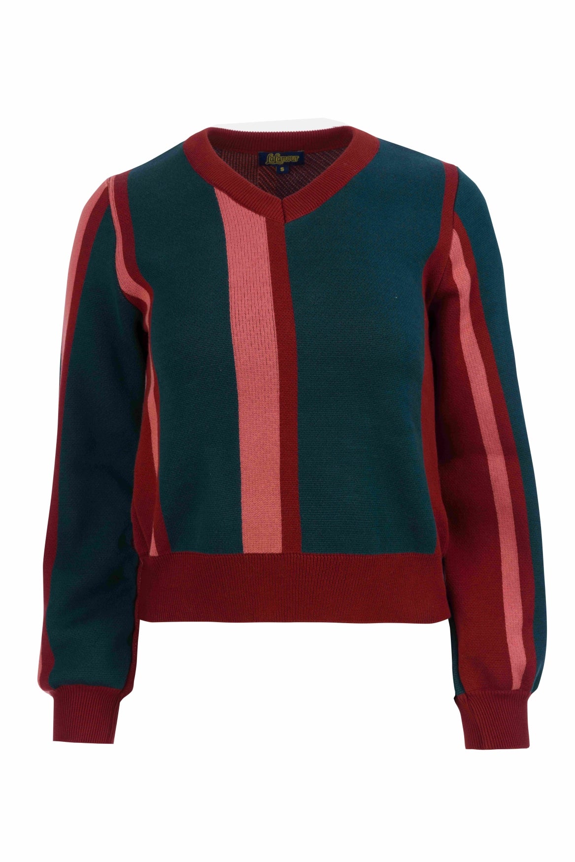 Knitwear Sweater | Bordeaux Stripes