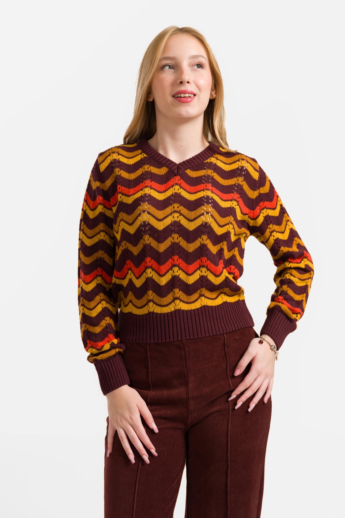Knitwear Sweater | Zig Zag