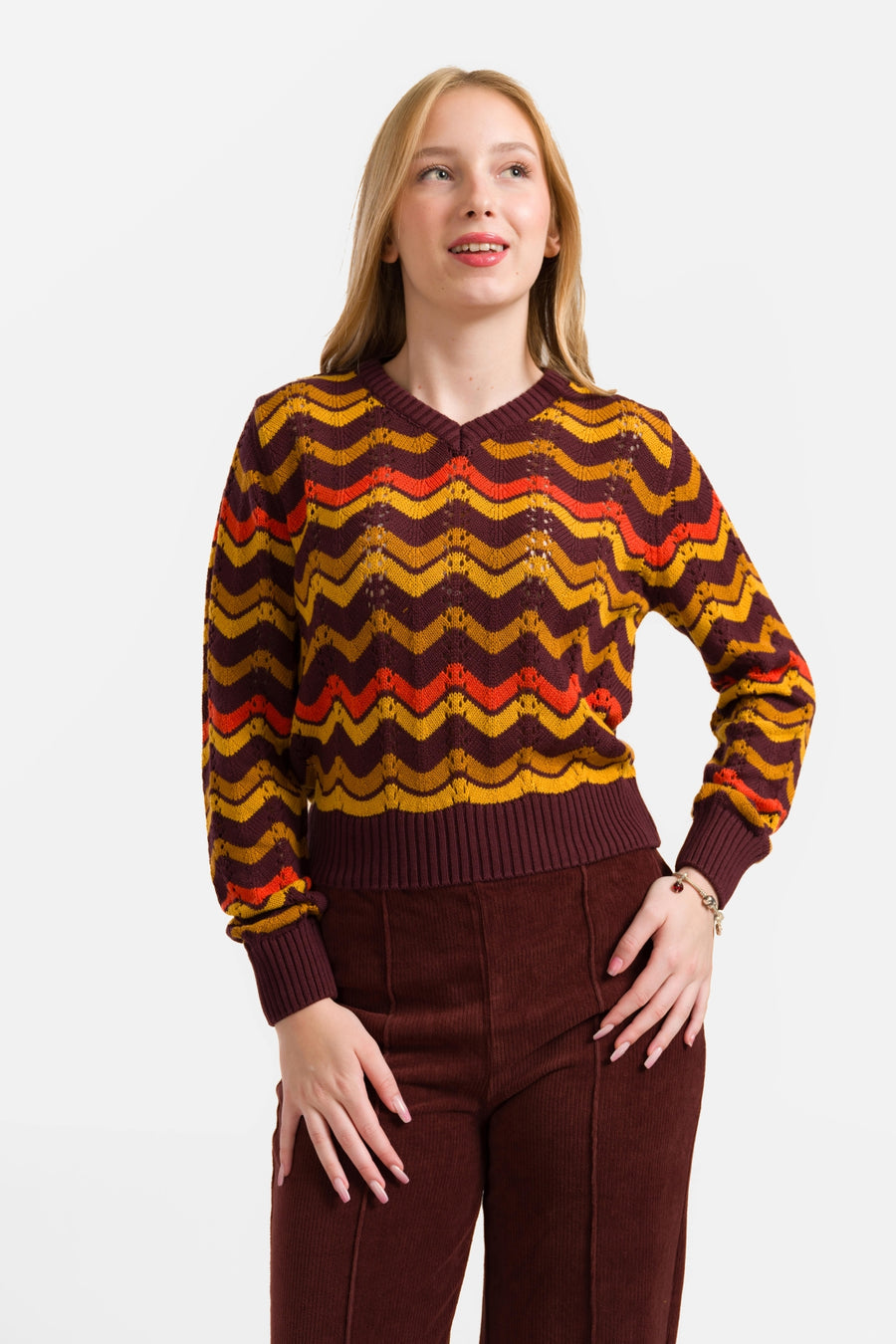 Knitwear Sweater | Zig Zag