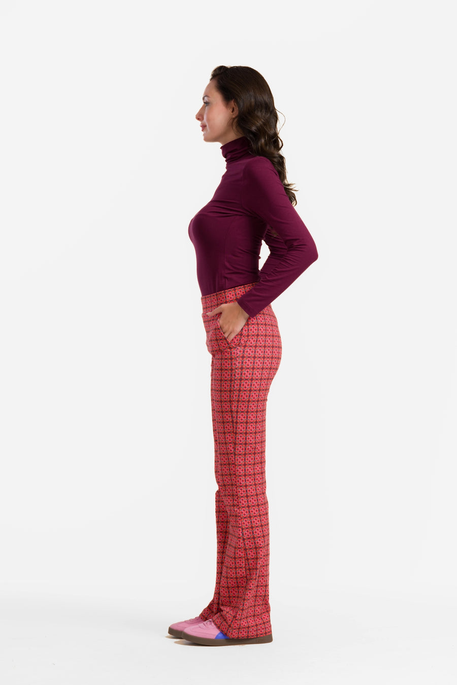 Lieke Flared Pants | Gorgeous Port Tiles