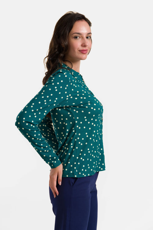 Anna Blouse Long Sleeve | Dots