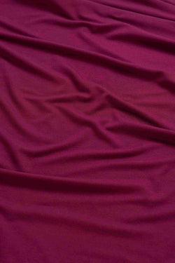 Lynn Top | Ecovero Plain Bordeaux