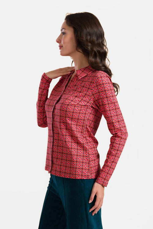 Anna Blouse Long Sleeve | Gorgeous Port Tiles