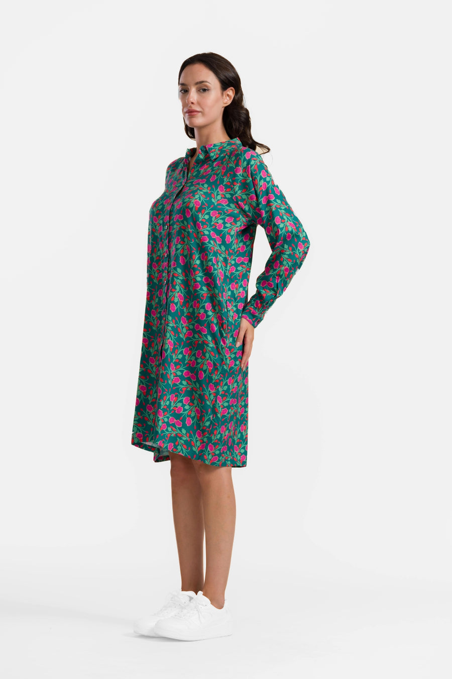 Mia Dress | Flat Flowers
