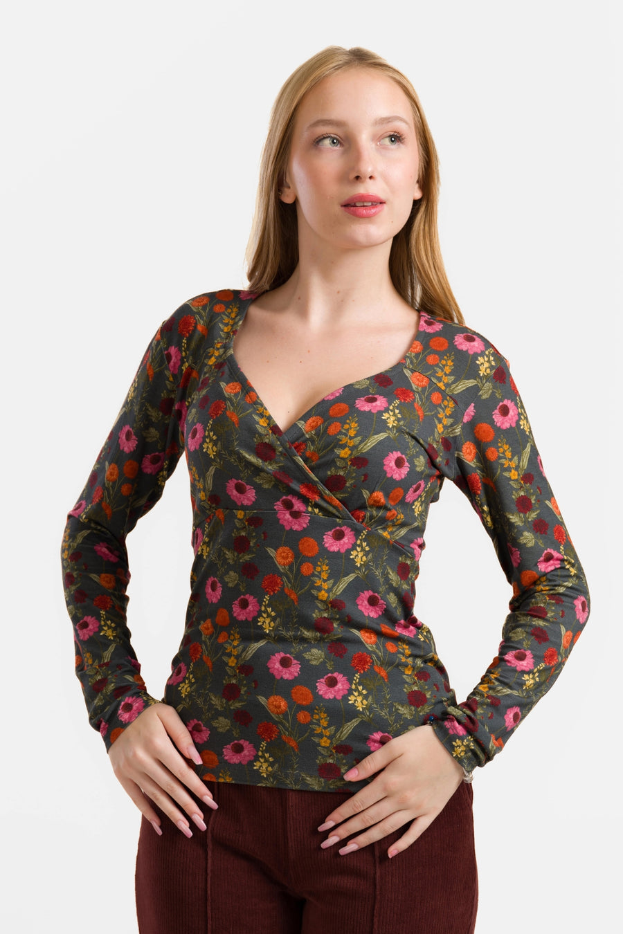 Monroe Top Long Sleeve | Wild Winter Field