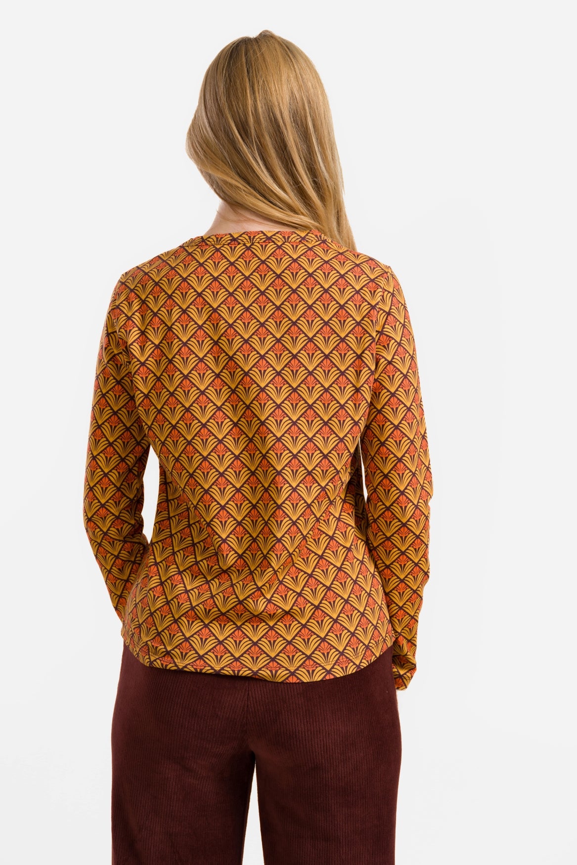 Natalie Top | Retro Flower