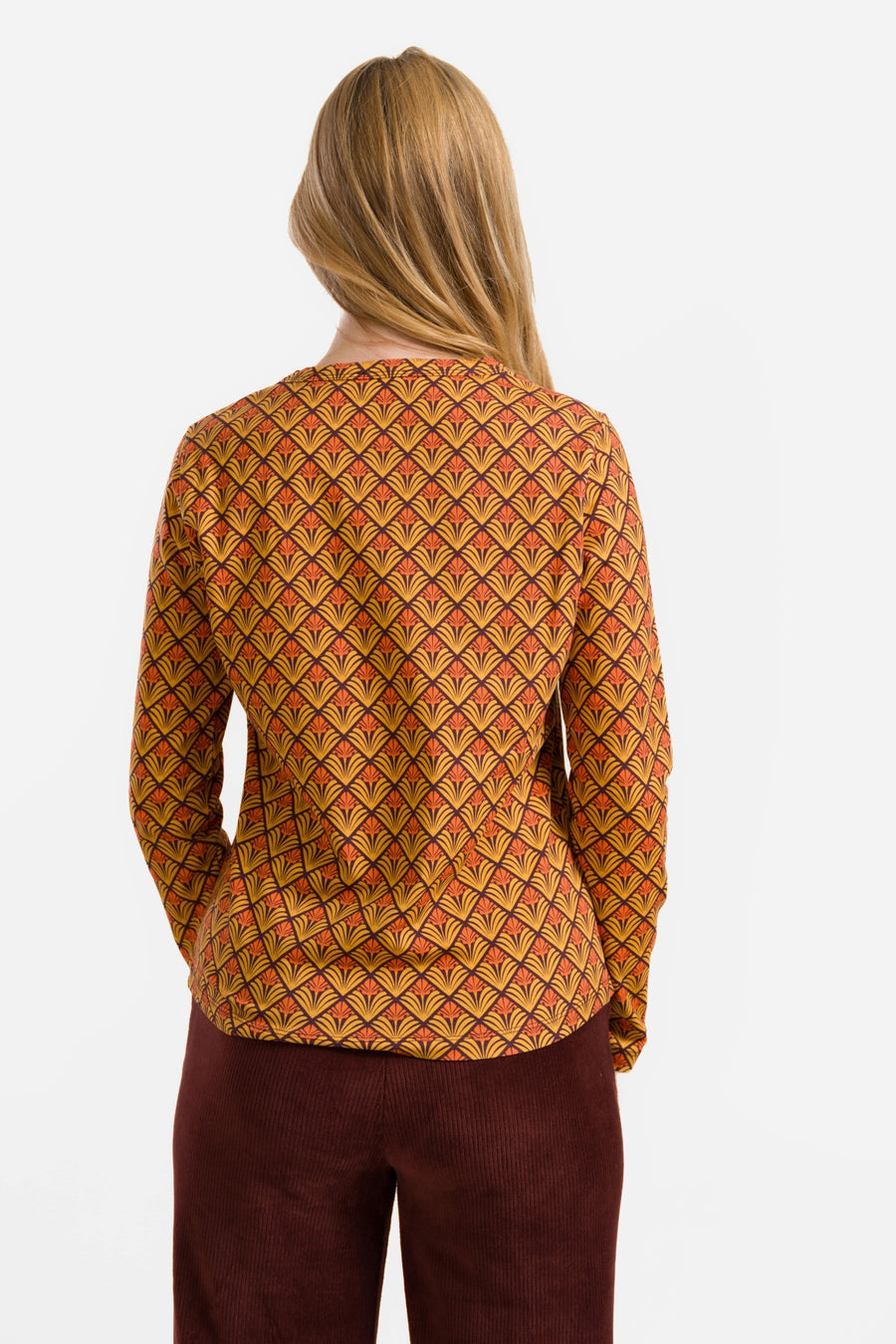 Natalie Top | Retro Flower