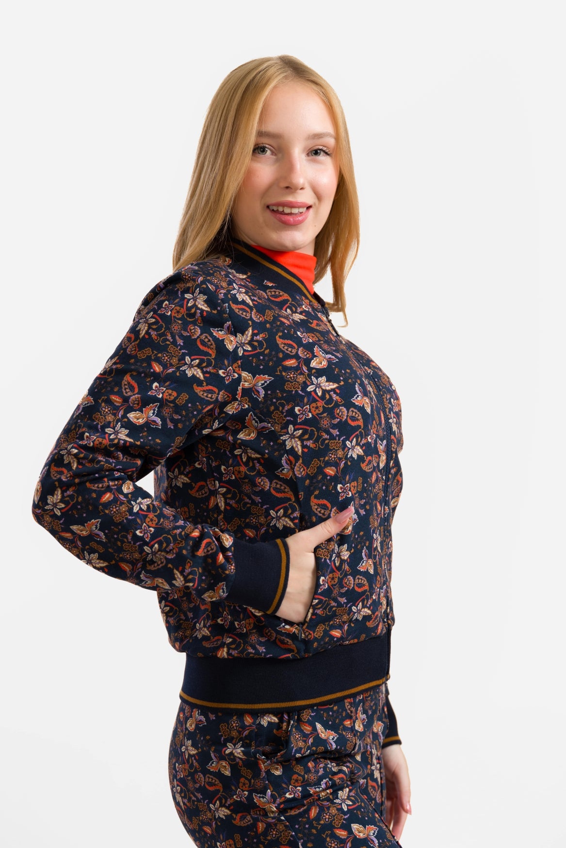 Nora Bomber Jacket | Paisley