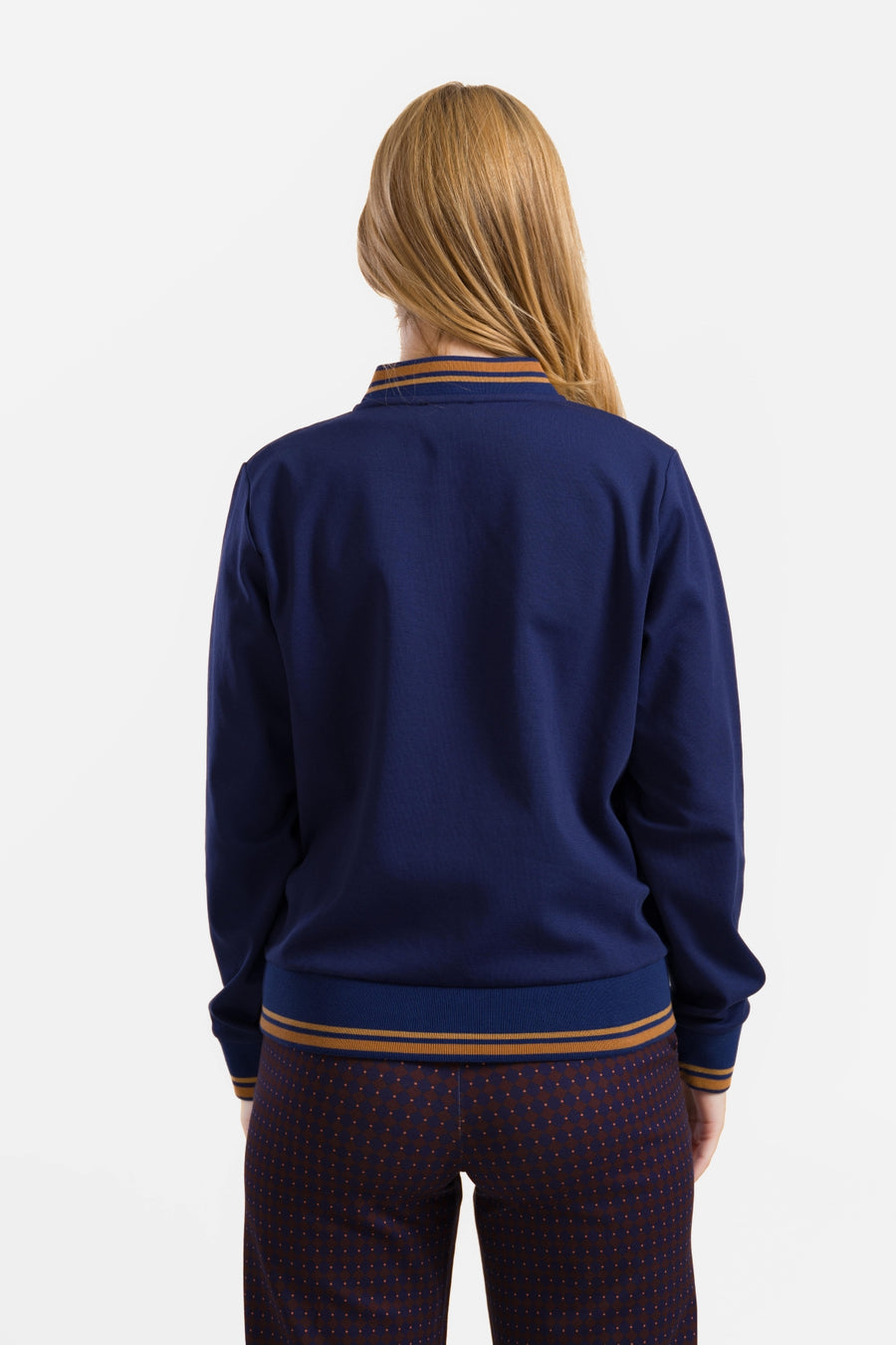 Nora Bomber Jacket | Punta Di Roma Blue