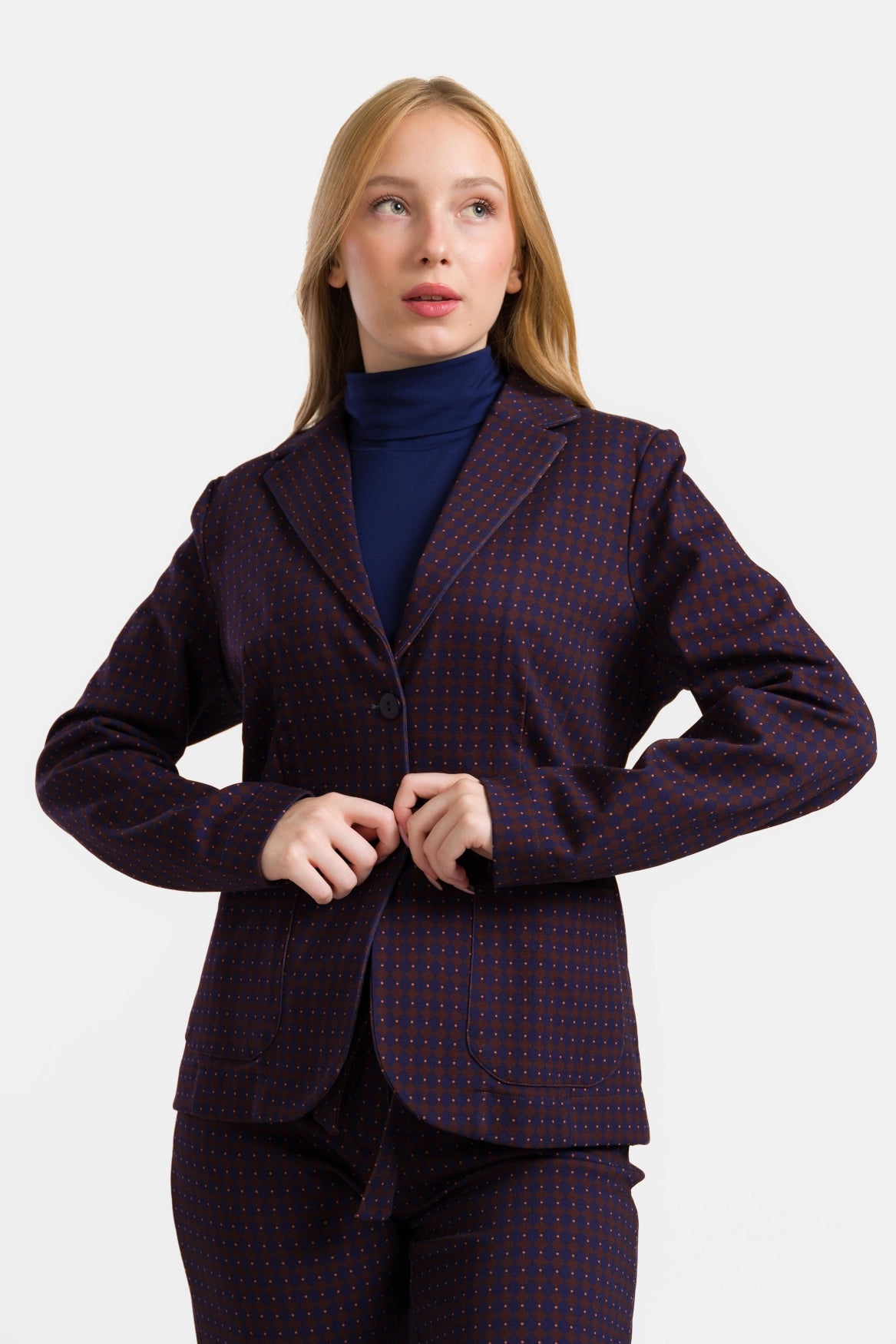 Nova Blazer | Chocolate Square