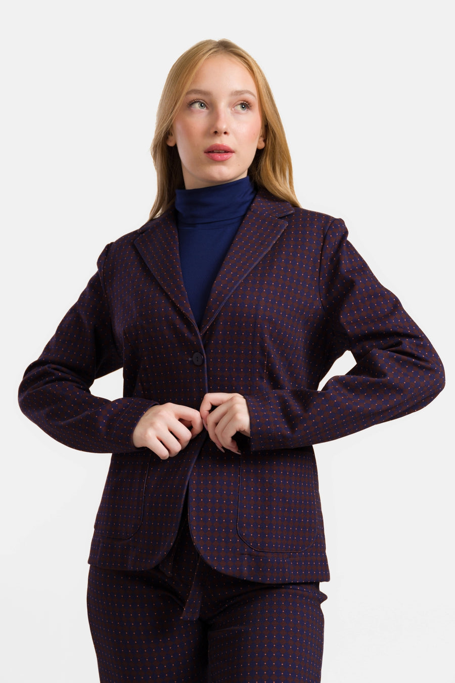 Nova Blazer | Chocolate Square