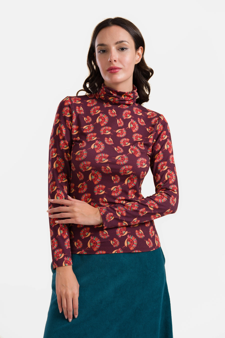 Ruby Top Ls | Bird Of Paradise