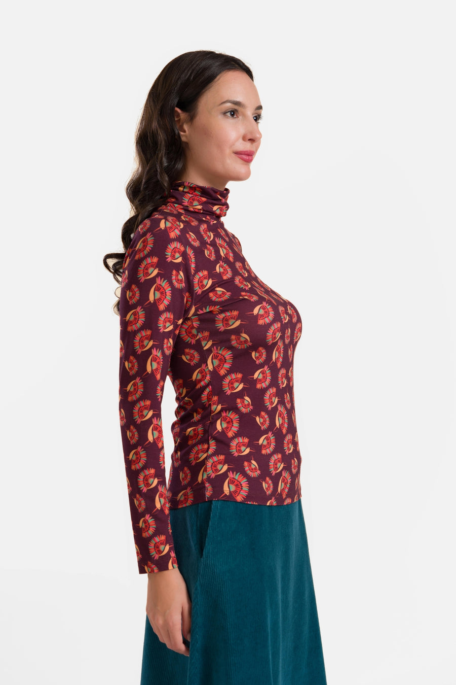 Ruby Top Ls | Bird Of Paradise