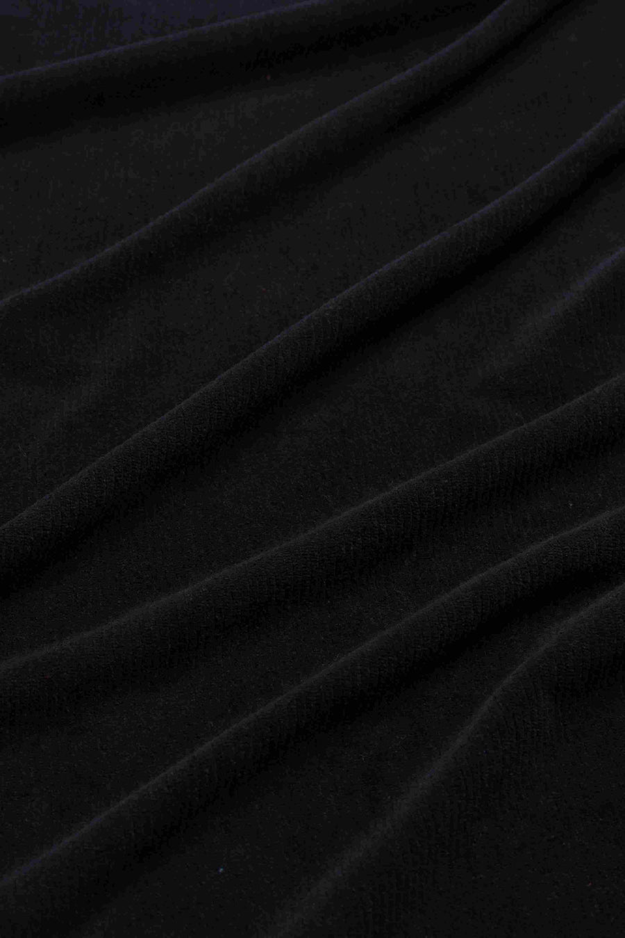 Sandra Dress | Rib Velour Black