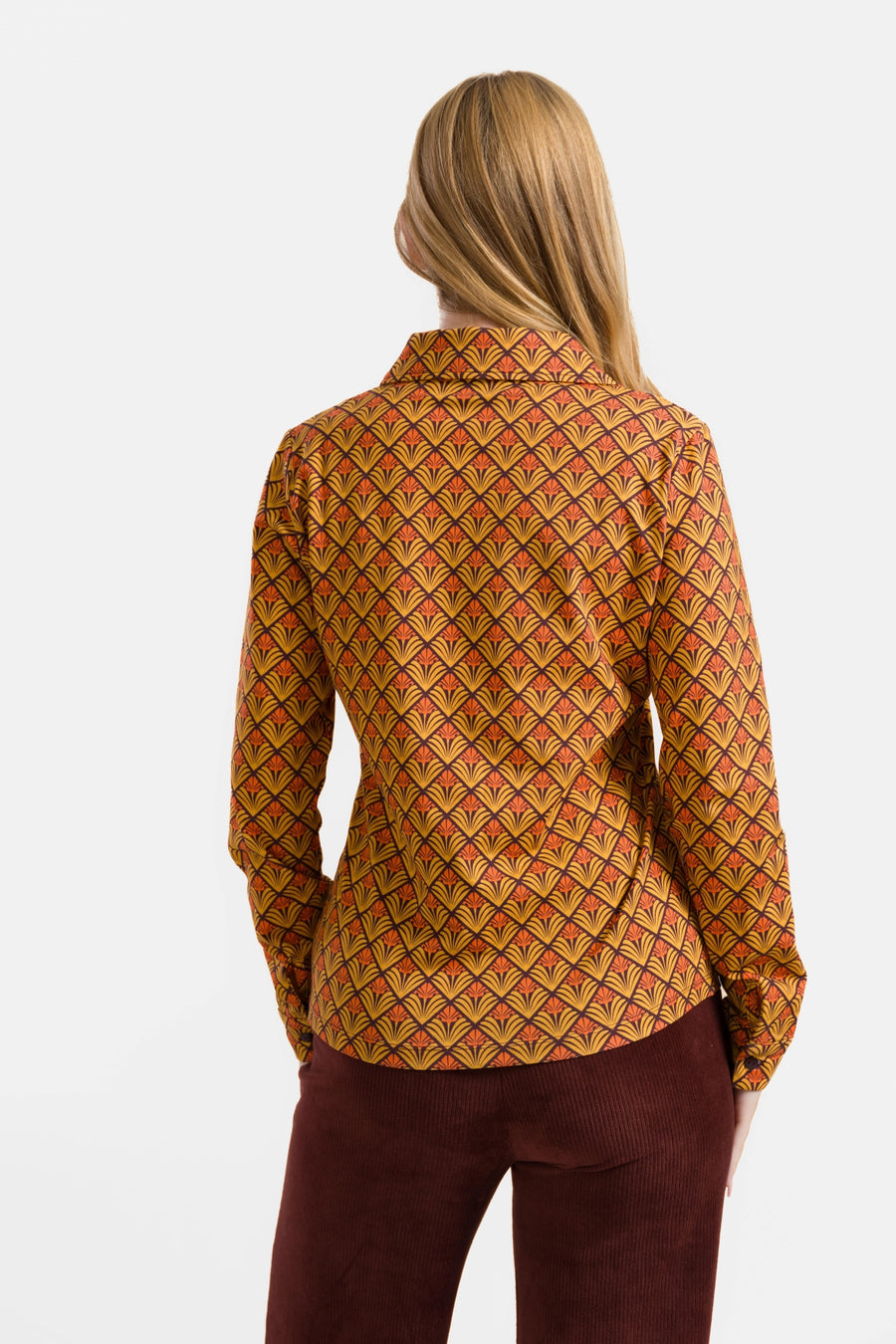 Sara Blouse | Retro Flower