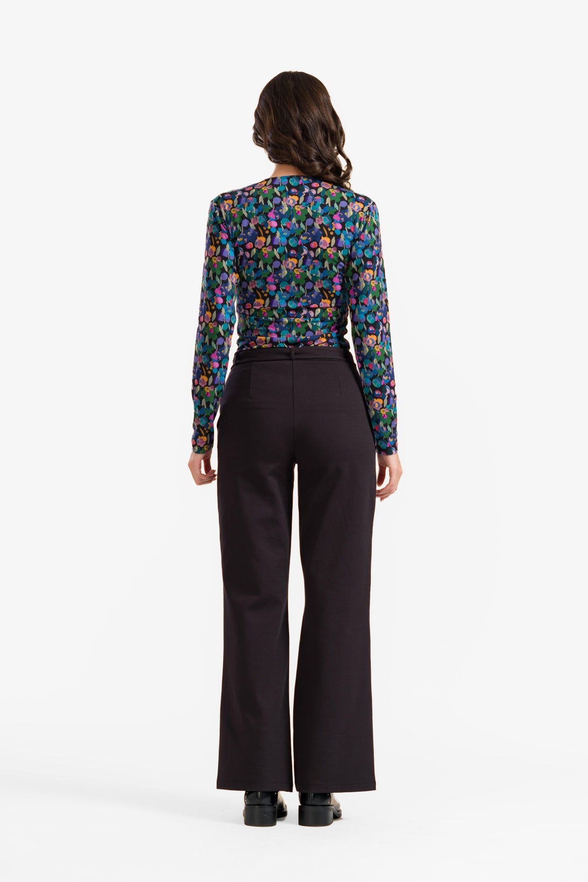 Sue Trousers | Punta Di Roma Black