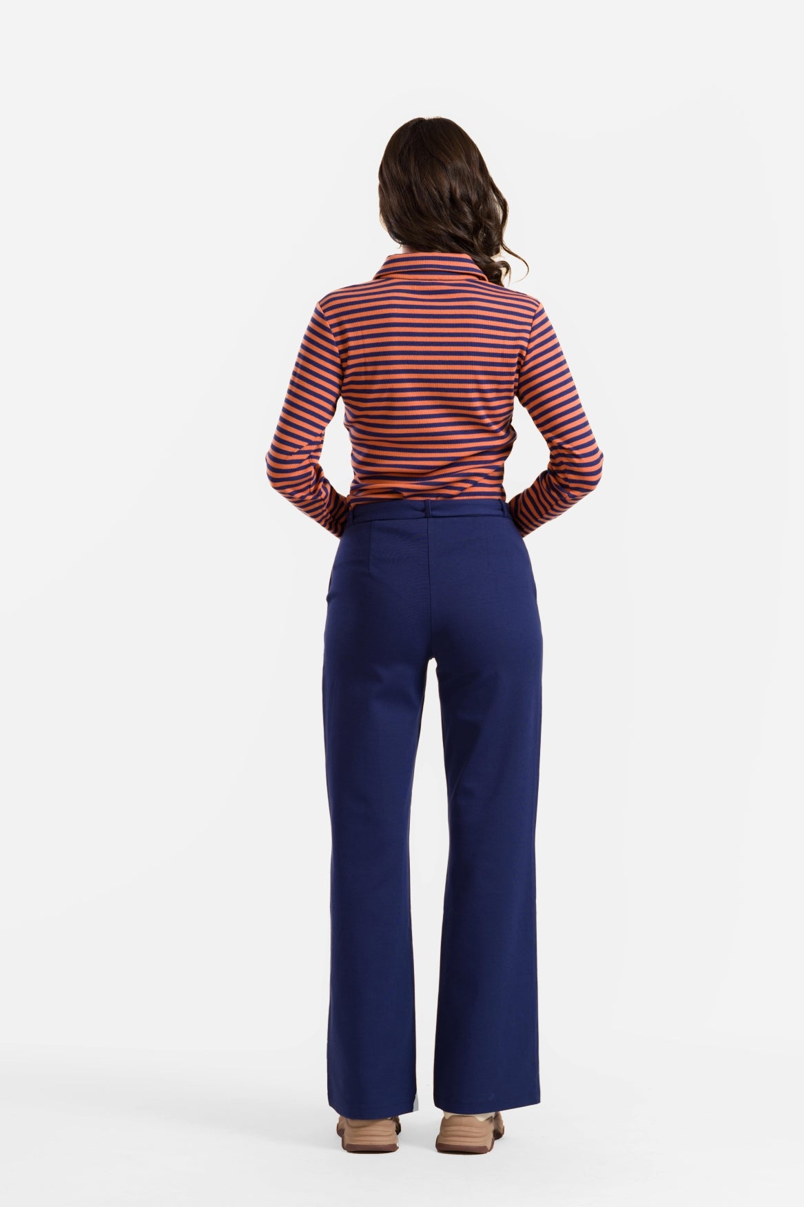 Sue Trousers | Punta Di Roma Blue