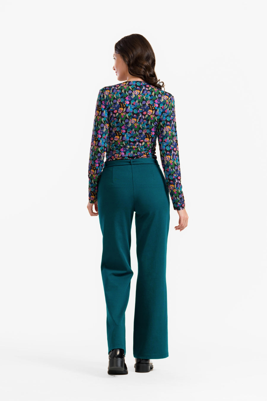 Sue Trousers | Punta Di Roma Petrol