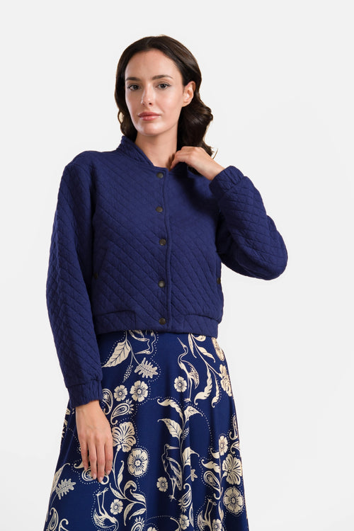 Billie Jacket | Kapitone Blue