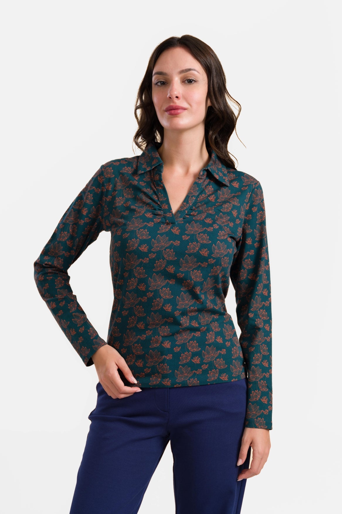 Suzy Top Long Sleeve | Lotus