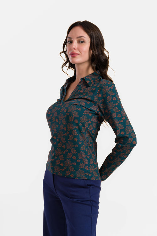 Suzy Top Long Sleeve | Lotus