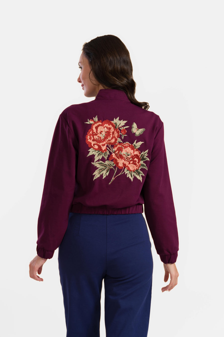 Billie Jacket | Punta Di Roma Bordeaux