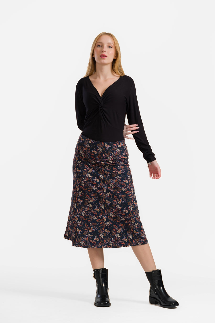 Claudia Skirt | Paisley