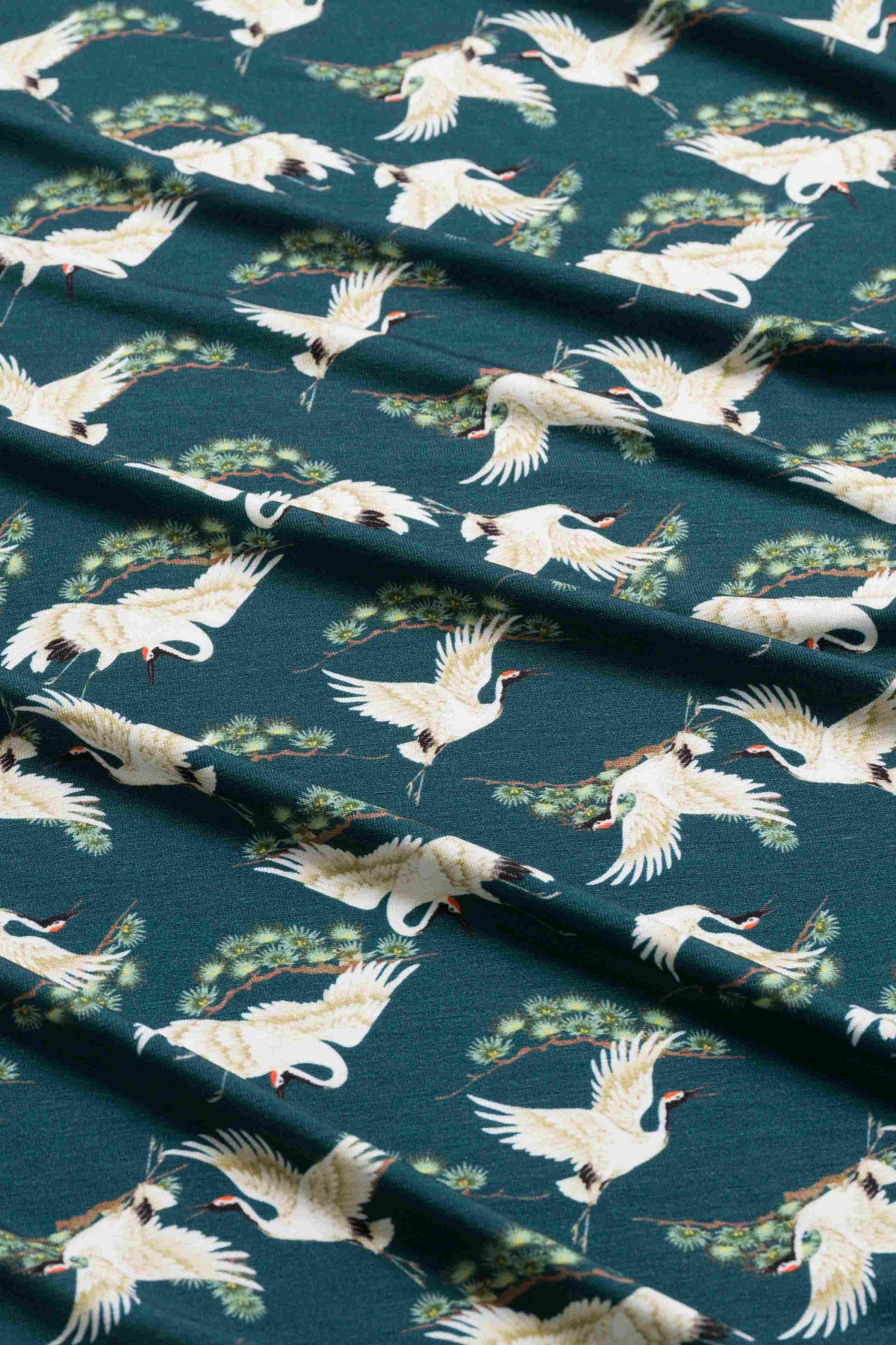 Daisy Dress | Crane Dance Petrol